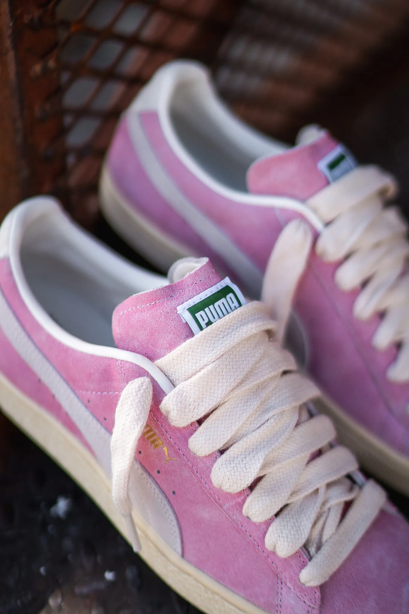 Mens Puma x Rhuigi Suede BBoy (Whisper Pink)