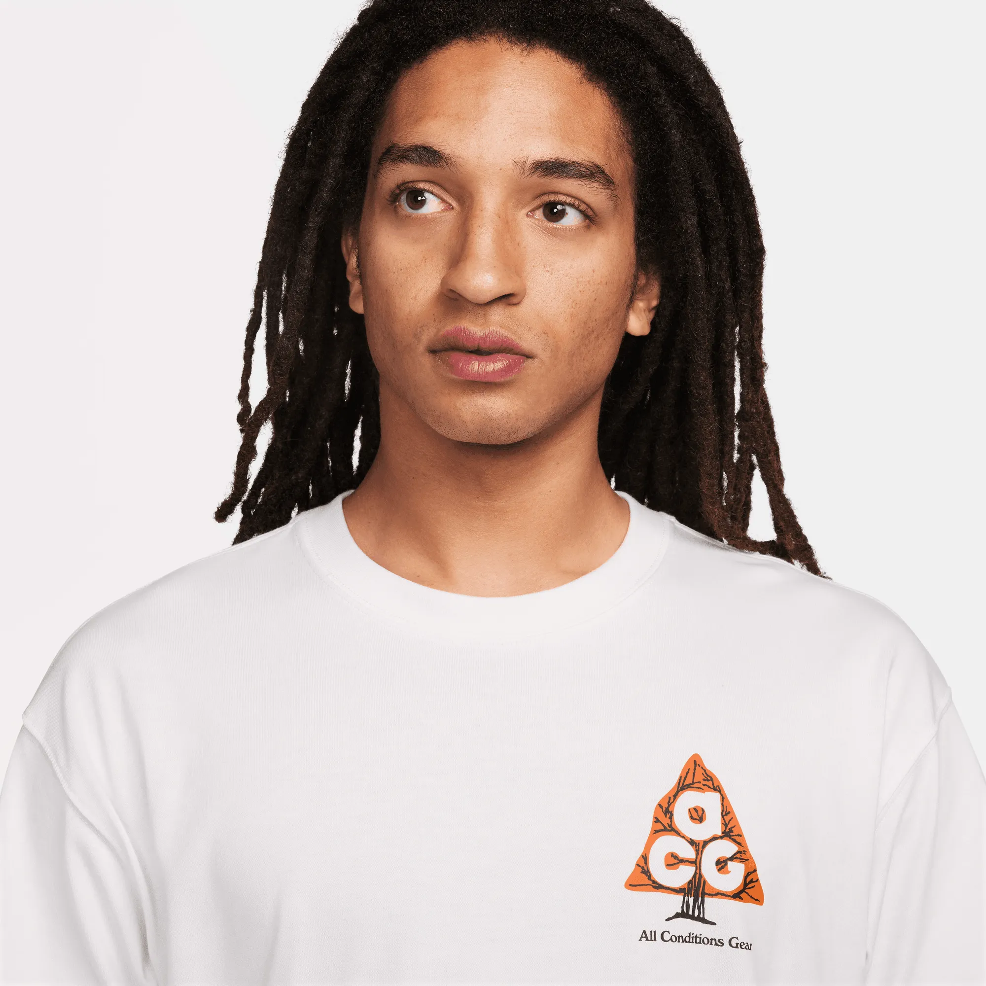 Nike ACG Wildwood White Graphic T-Shirt