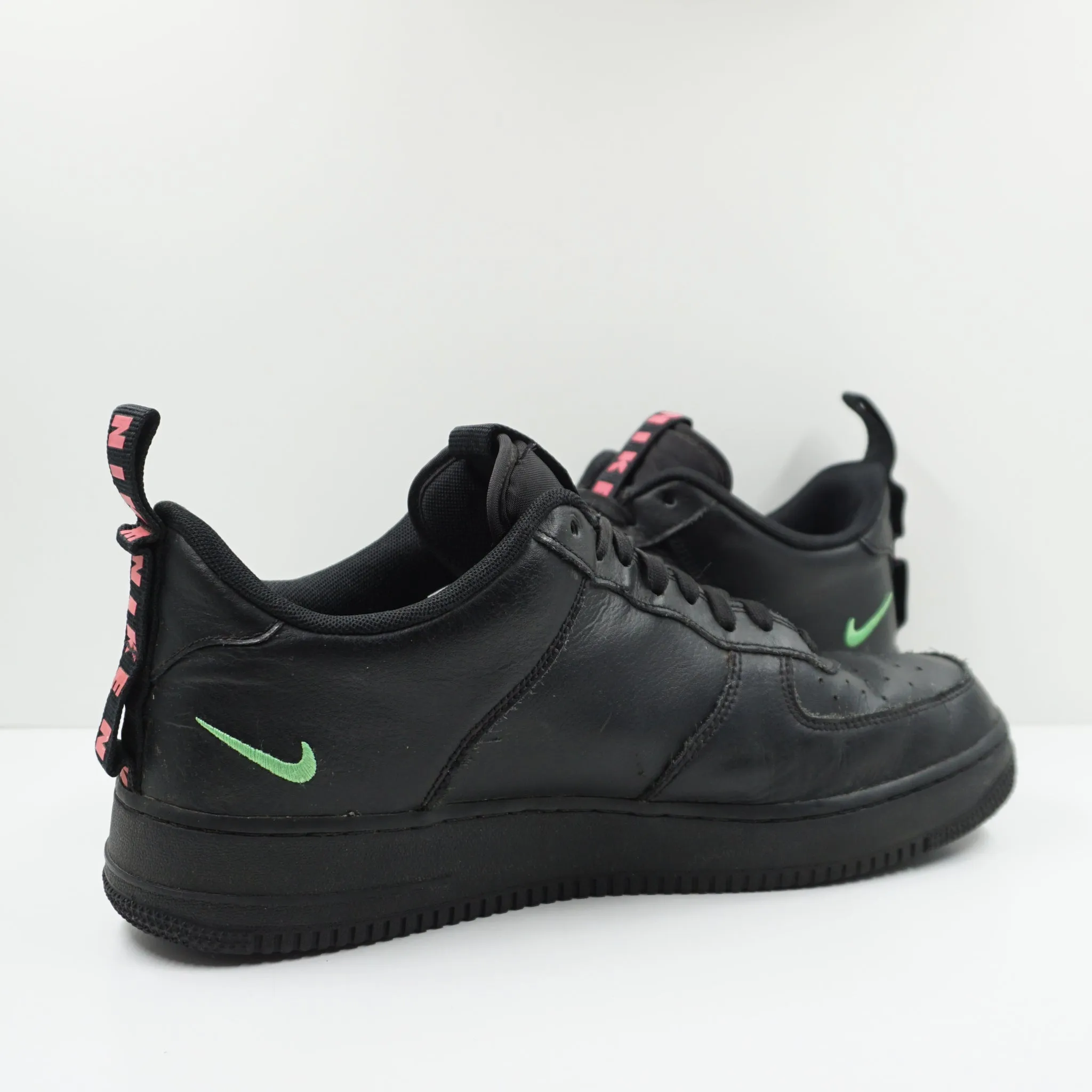 Nike Air Force 1 Low Utility Black Hyper Pink Scream Green