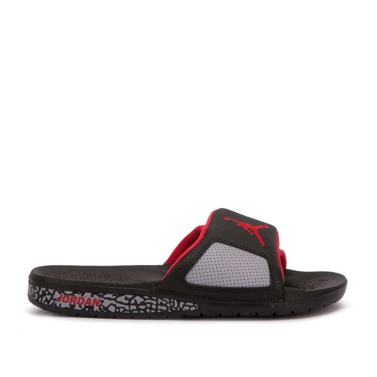 Nike Air Jordan Hydro 3 Retro Slide (Black / Red / Grey)