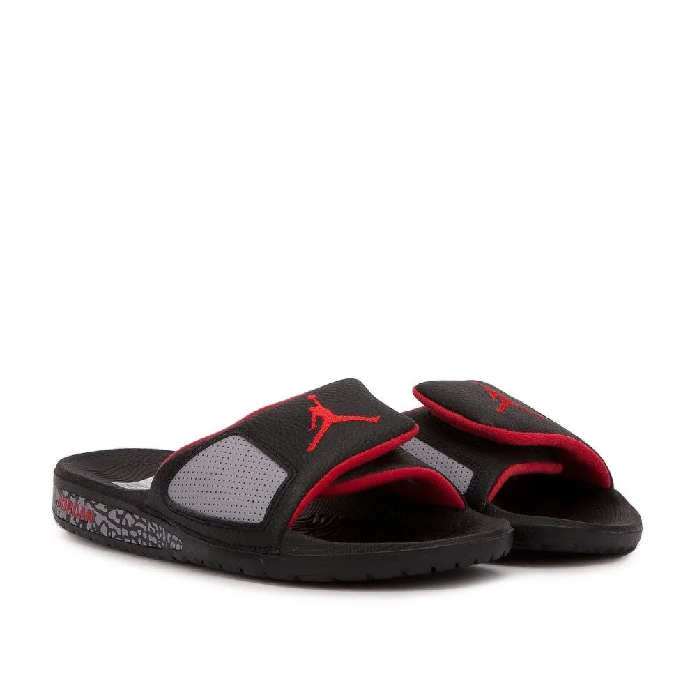 Nike Air Jordan Hydro 3 Retro Slide (Black / Red / Grey)