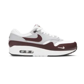 Nike air max 1 premium (mystic dates/ white/ burgundy red/ w