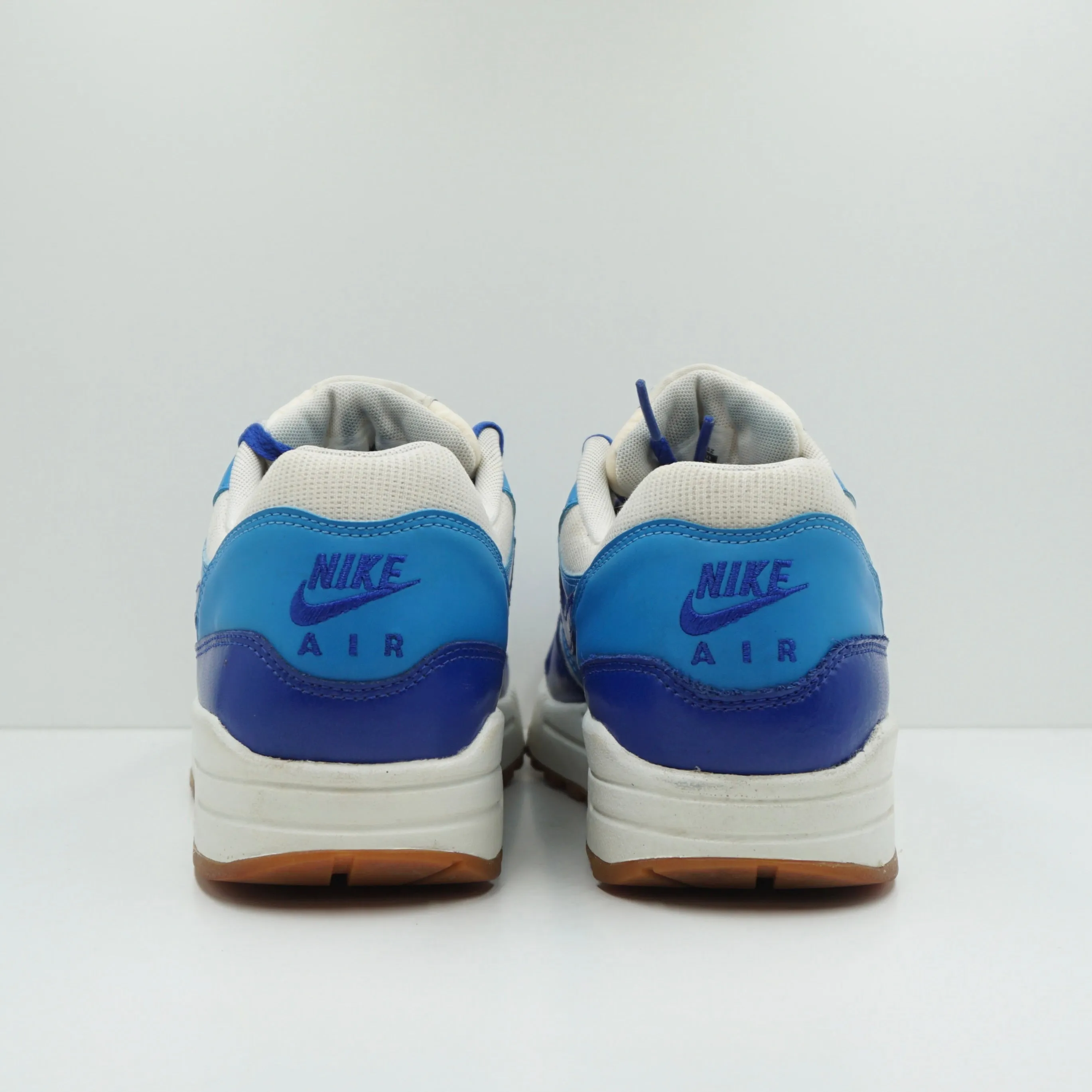 Nike Air Max 1 Vintage Sail Hyper Blue Gum