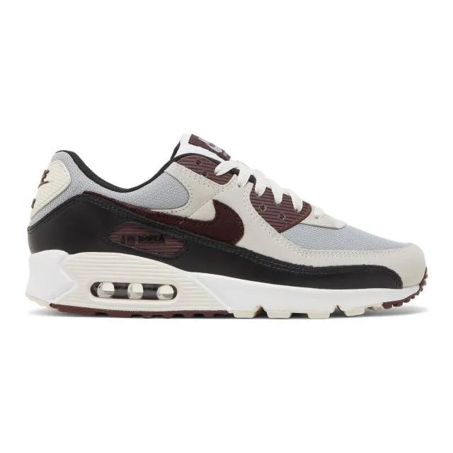 Nike air max 90 (burgundy crush/ wolf grey/ phantom/ black/ burgundy crush) men us 8-13 dq4071-004