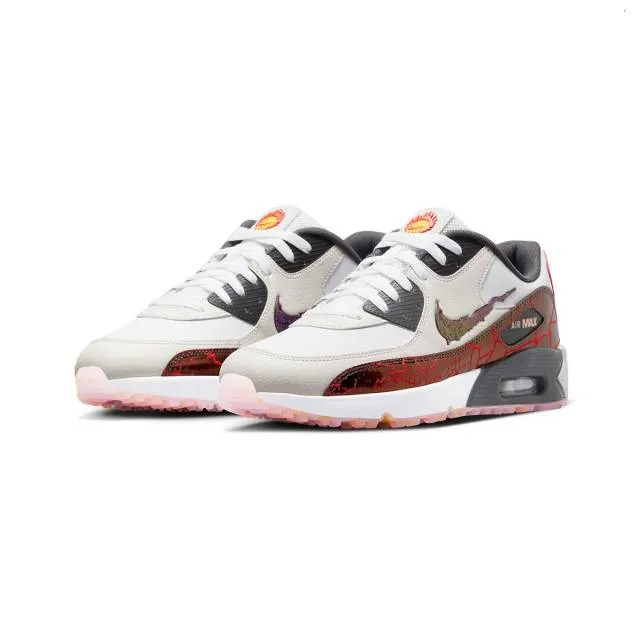 Nike air max 90 golf nrg (phoenix open/ white/ phantom/ iron grey/ citron tint) men us 8-13 fb5038-1