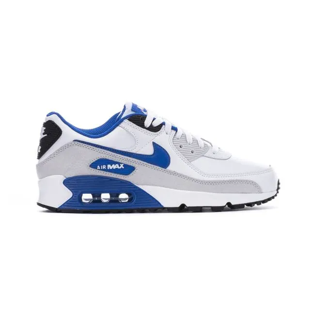 Nike air max 90 (white/ blue/ white/ game royal/ photon dust black) men us 8-13 fn6843-100