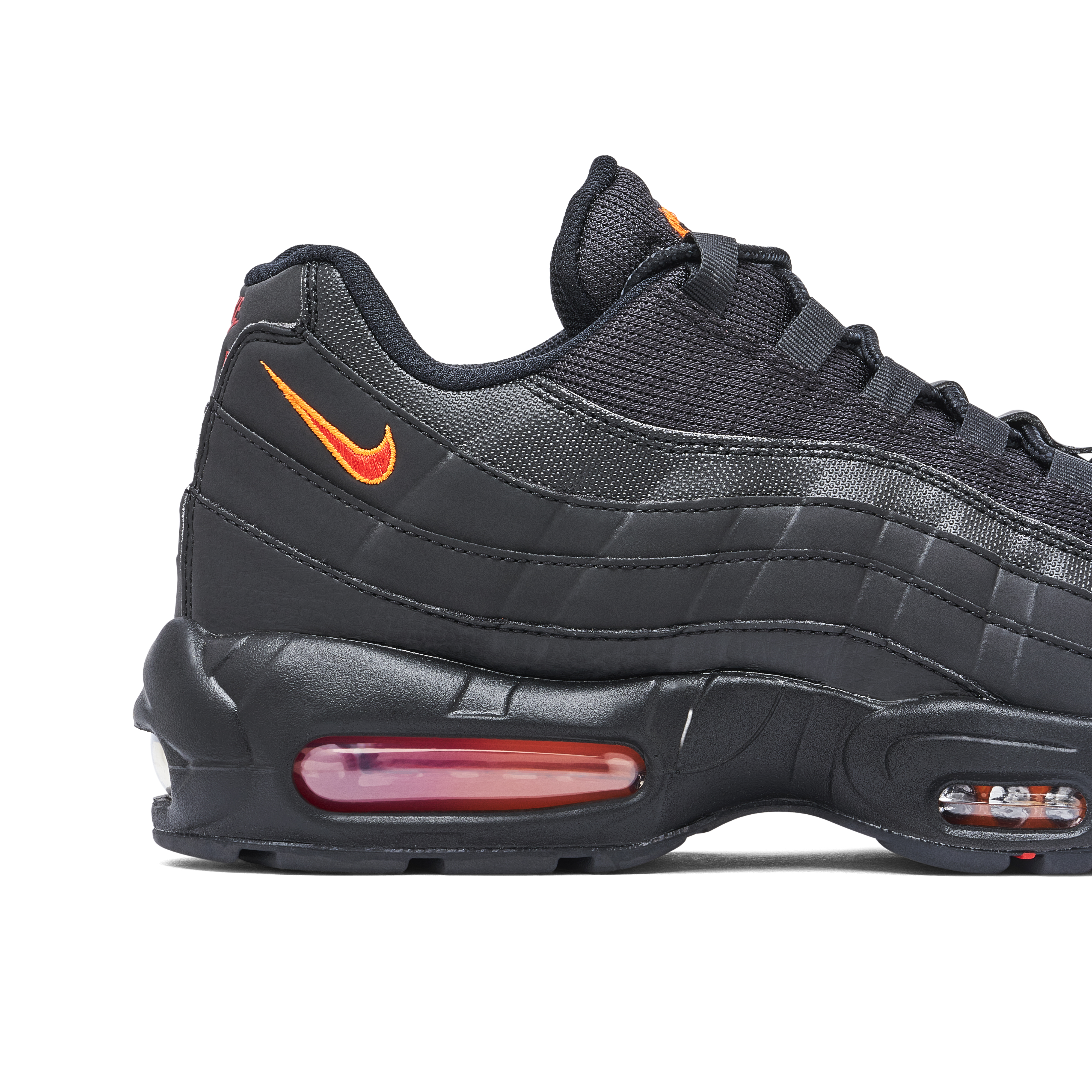 Nike Air Max 95 Black Fiery Orange | FZ4626-002 | Laced