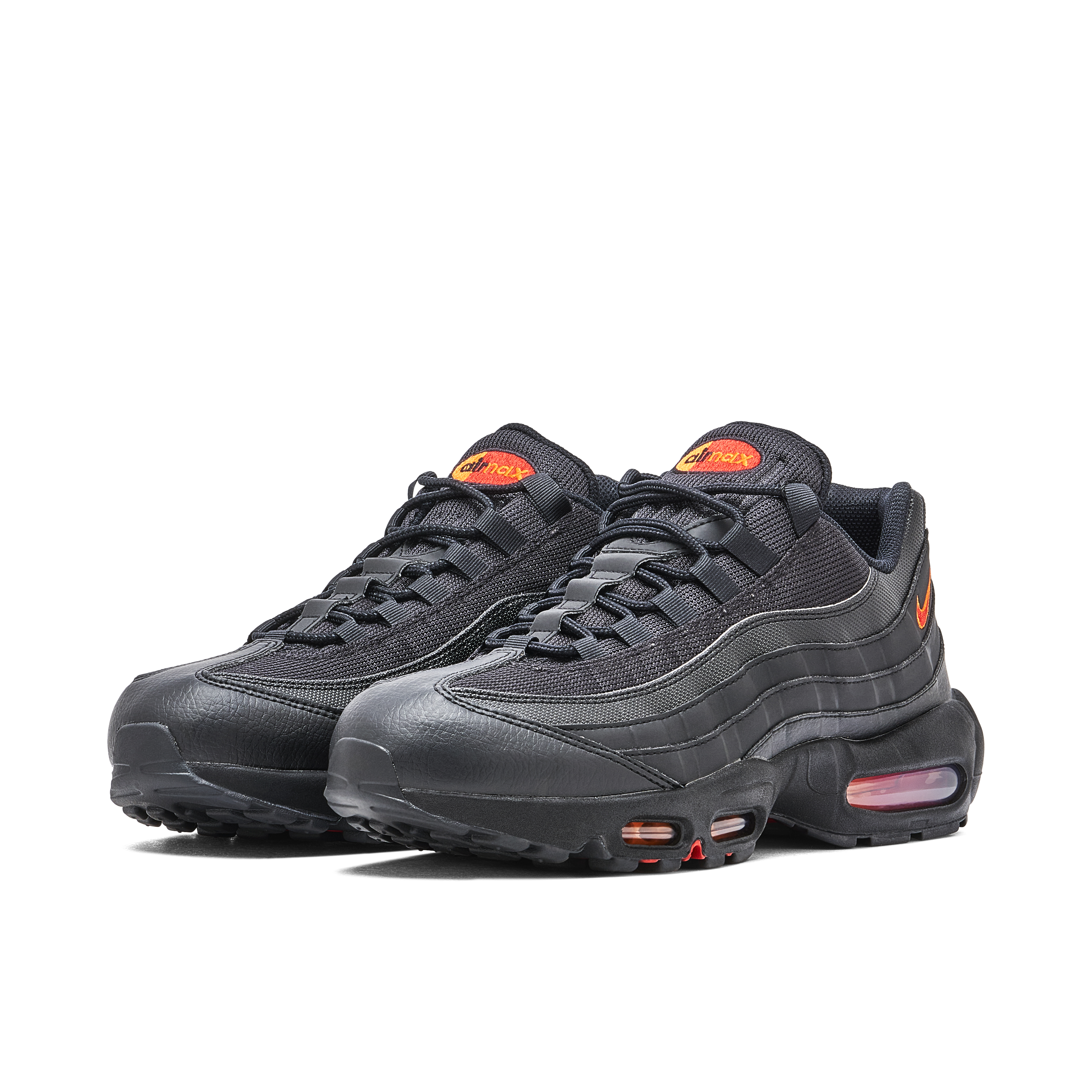 Nike Air Max 95 Black Fiery Orange | FZ4626-002 | Laced