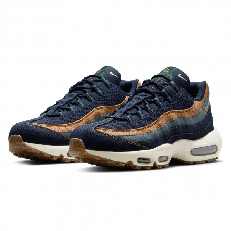 Nike Air Max 95 SE 'Cork' (Obsidian/Wheat-Thunder Blue-Hasta)