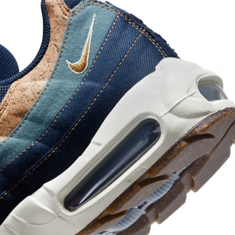 Nike Air Max 95 SE 'Cork' (Obsidian/Wheat-Thunder Blue-Hasta)