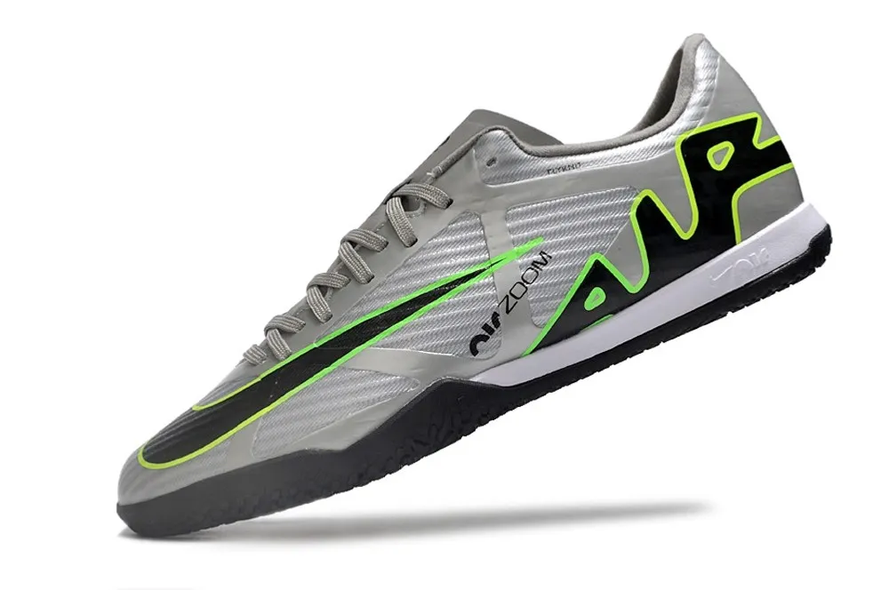 Nike Air Zoom Mercurial Vapor 15 Academy Indoor Chrome Concept Pack - Chrome Grey/Green/Black