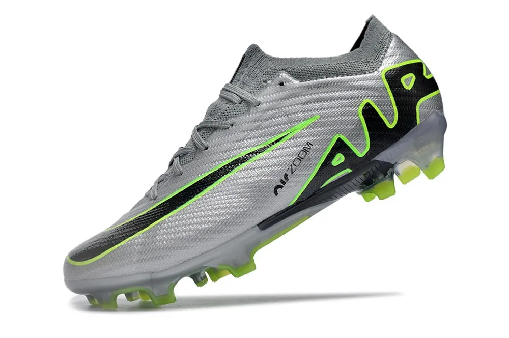 Nike Air Zoom Mercurial Vapor 15 Elite FG Chrome Concept Pack - Chrome Grey/Green/Black