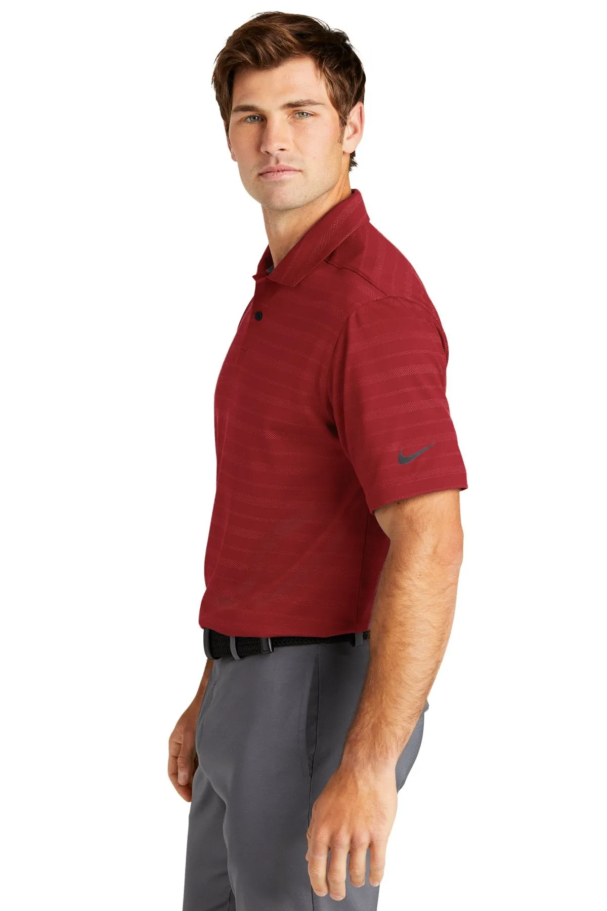 Nike Dri-FIT Vapor Jacquard Polo NKDC2115 Team Red