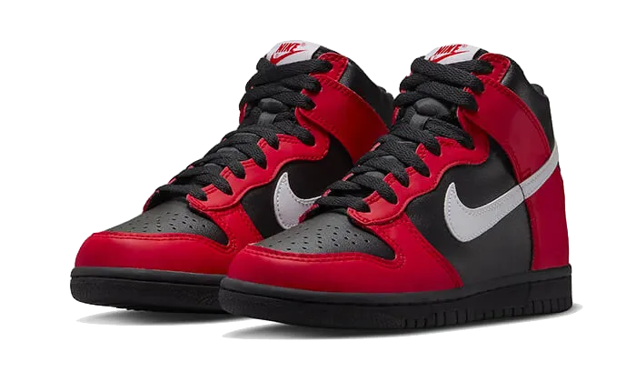 Nike Dunk High Black Red