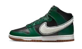 Nike Dunk High Chenille Swoosh Black Green