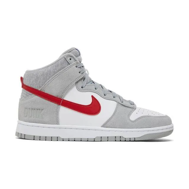 Nike dunk high se (athletic club/ light smoke grey gym red/ white) men us 8-13 dj6152-001