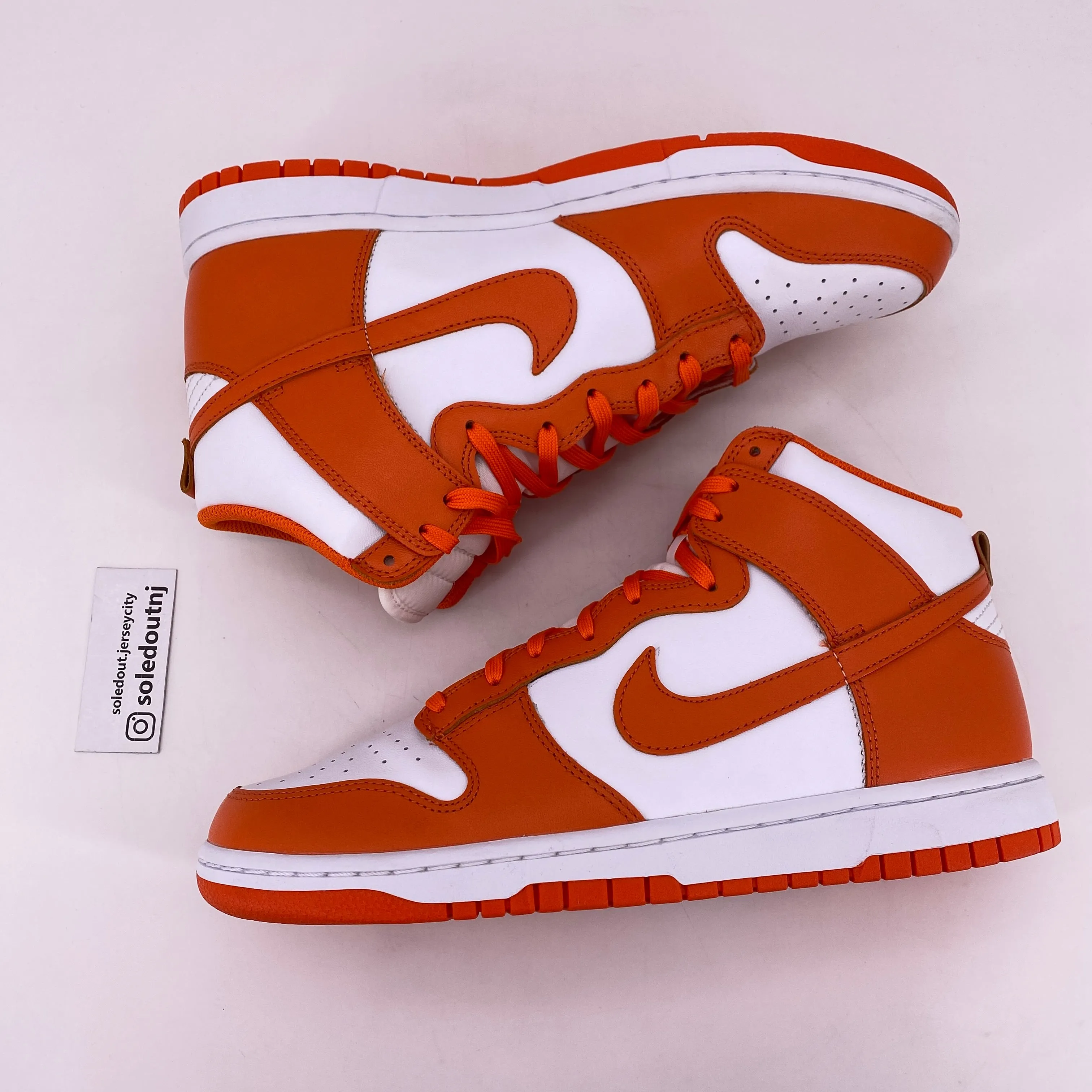 Nike Dunk High Syracuse 2021 New Size 10