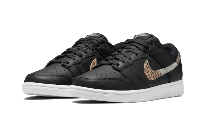 Nike Dunk Low Animal Print Black