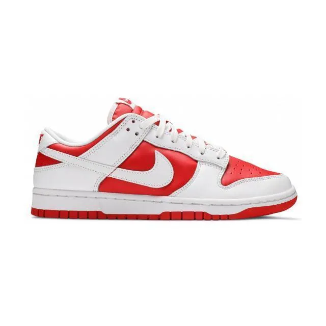 Nike dunk low (championship red/ university red/ white/ total orange) men us 8-13 dd1391-600