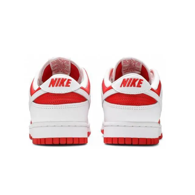 Nike dunk low (championship red/ university red/ white/ total orange) men us 8-13 dd1391-600