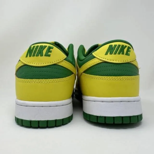 Nike dunk low retro bttys reverse brazil apple green men's size 13 dv0833-300