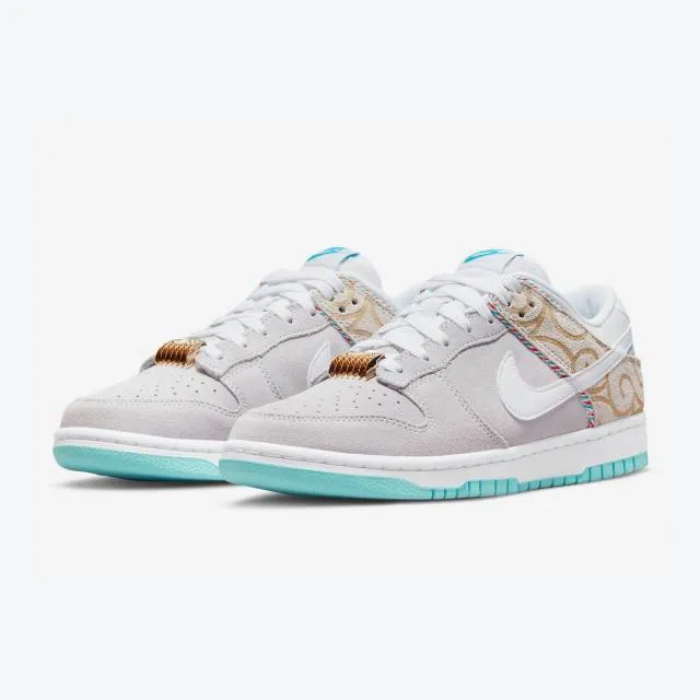 Nike Dunk Low Retro SE (Barber Shop Grey/ Grey/ White/ T...