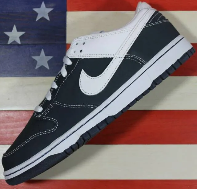 Nike Dunk Low Sole Collector Yankee #116 Navy Blue White...