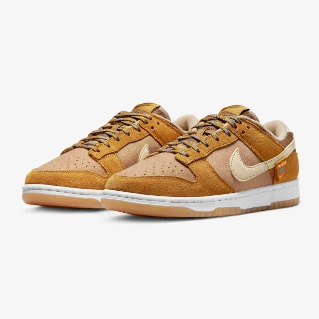 Nike dunk low (teddy bear/ praline/ desert ocher/ hemp/ pearl white) men us 8-13 dz5350-288