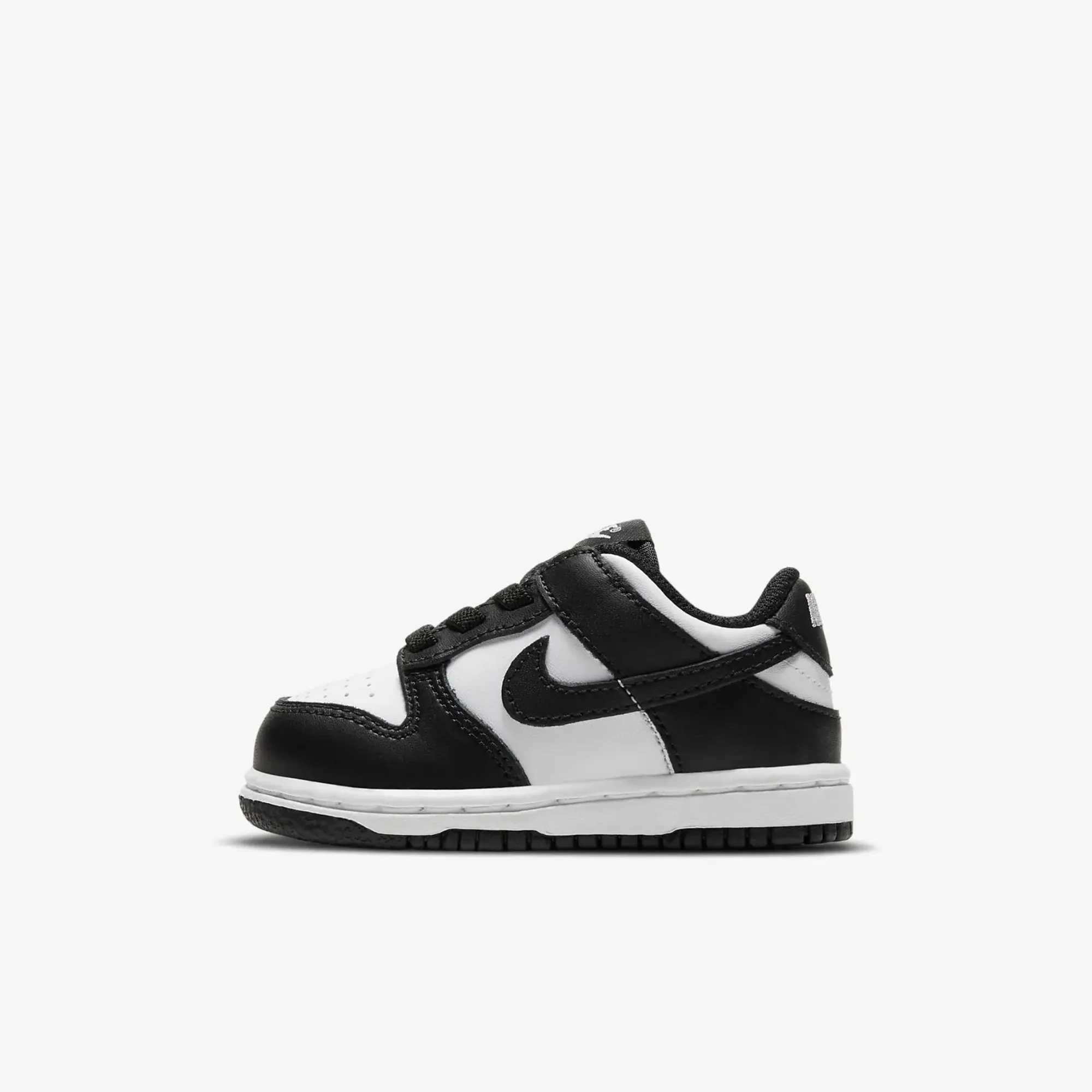 Nike Kids' Dunk Low Retro 'Black White Panda' (TD)