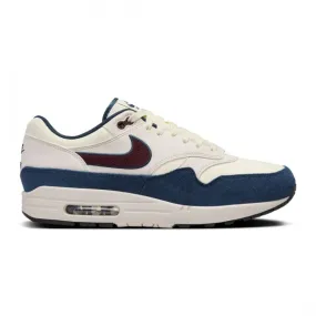 Nike Men Air Max 1 (coconut milk / burgundy crush-armory navy)