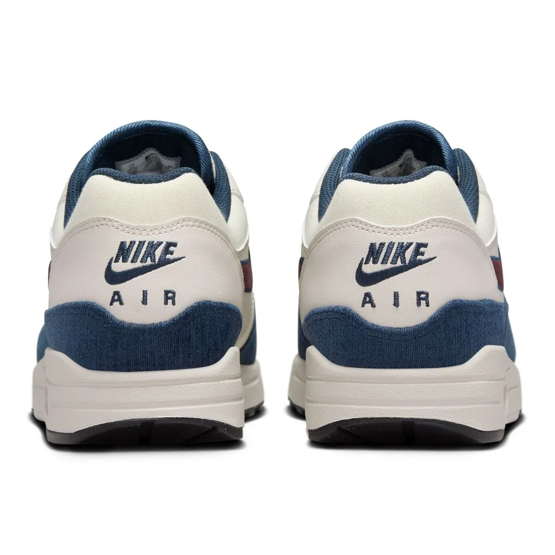 Nike Men Air Max 1 (coconut milk / burgundy crush-armory navy)