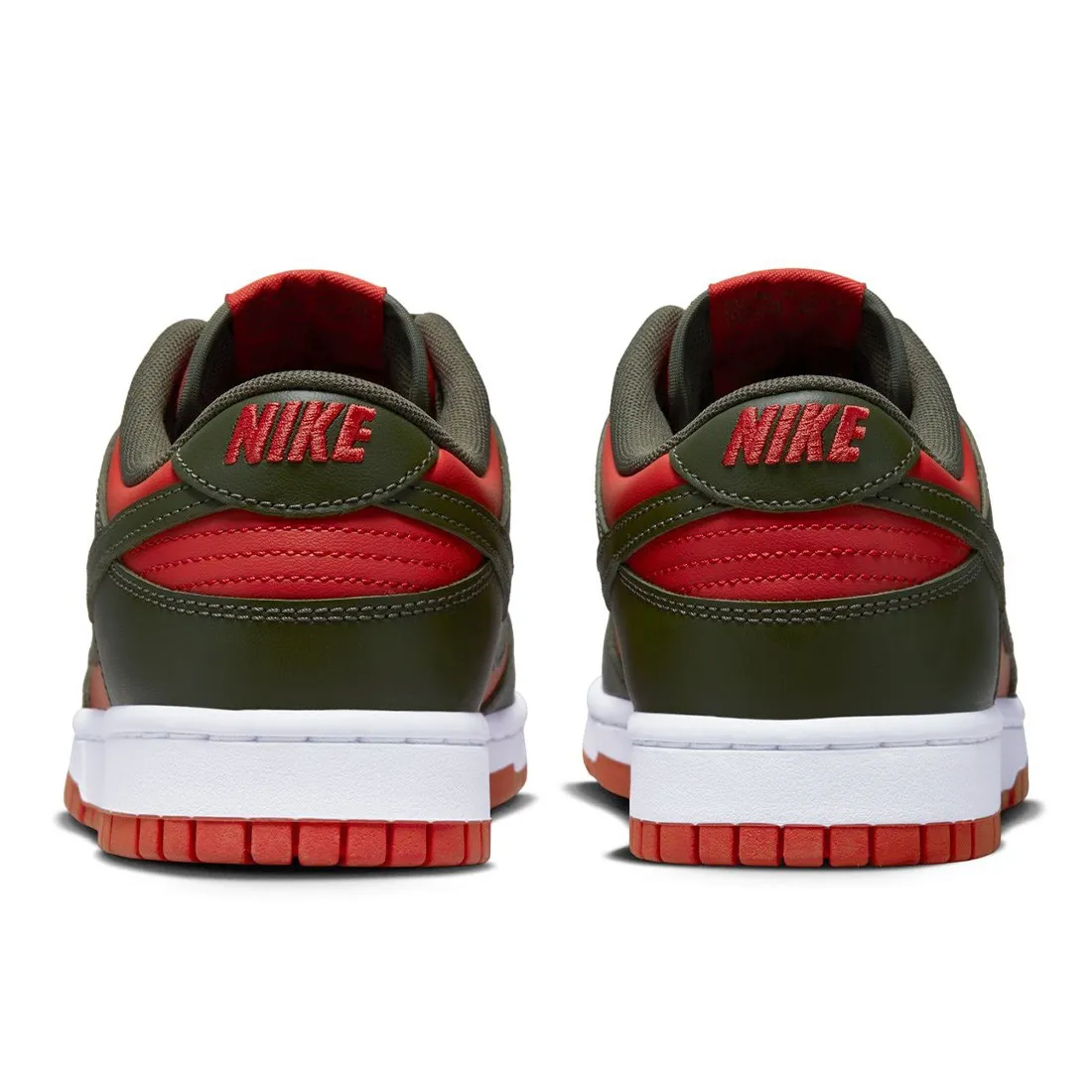 Nike Men Dunk Low Retro (mystic red / cargo khaki-mystic red-white)