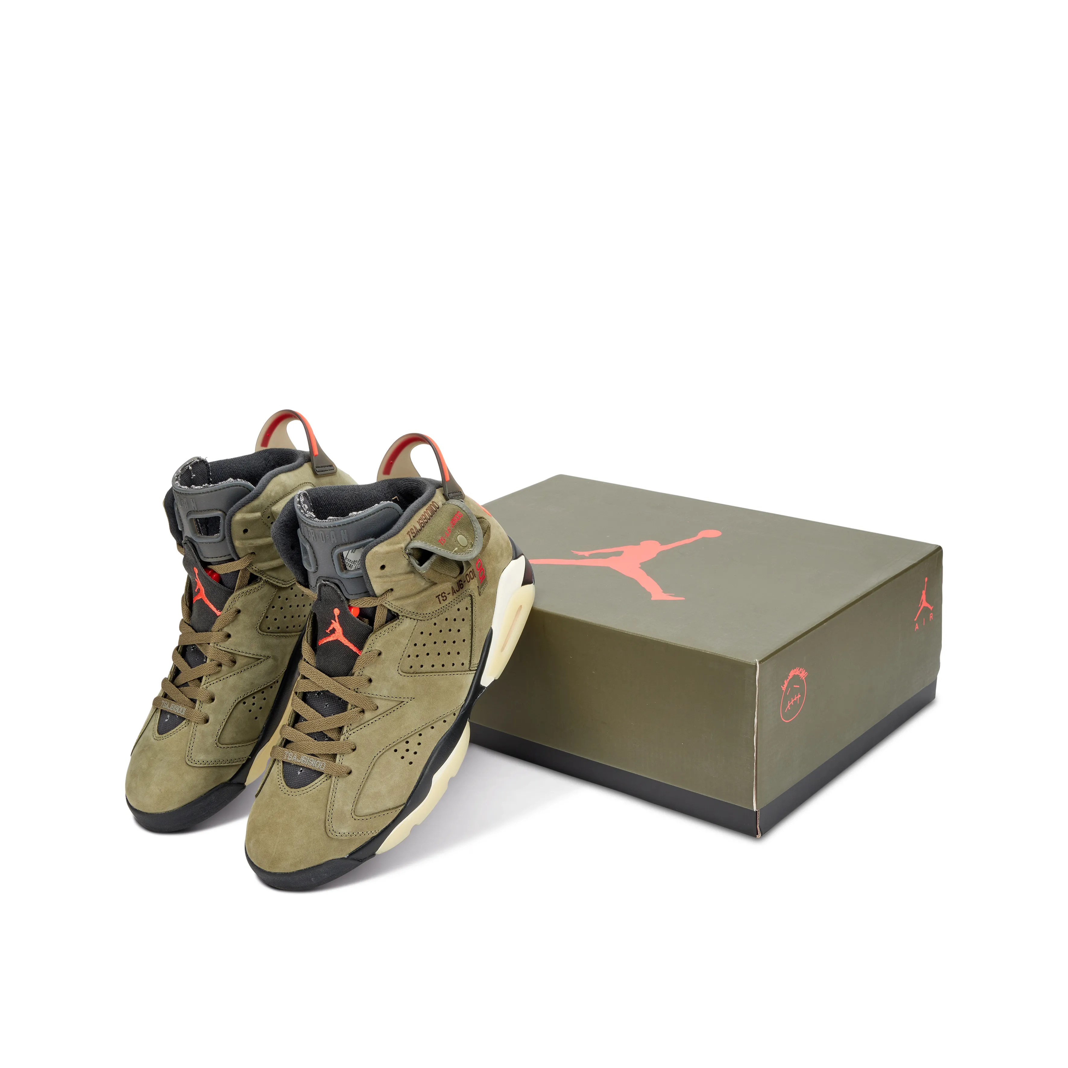 Nike Nike Air Jordan 6 Retro Travis Scott Olive Friends And Family | Size 11