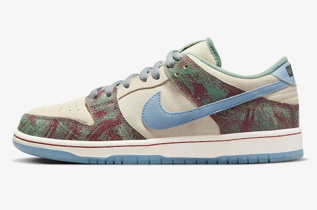 Nike SB Dunk Low Crenshaw Skate Club Beige Multi-Color Blue FN4193-100