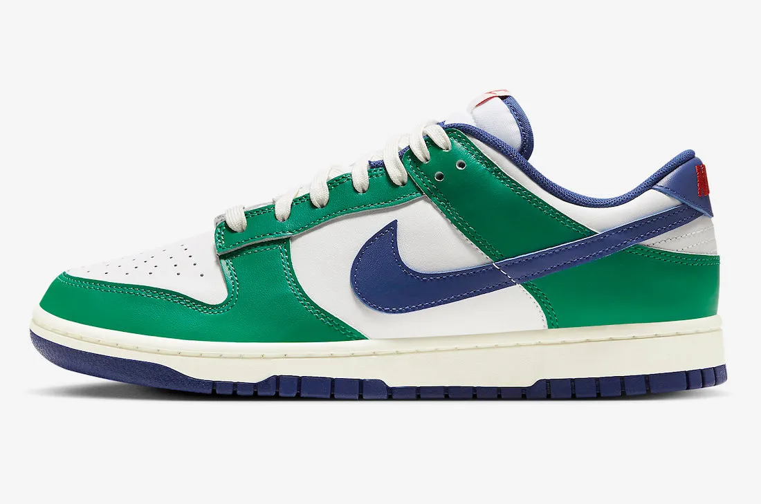 Nike SB Dunk Low Gorge Green Deep Royal Blue Sail FQ6849-141