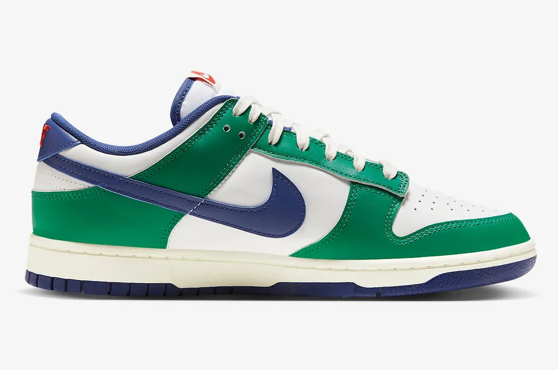 Nike SB Dunk Low Gorge Green Deep Royal Blue Sail FQ6849-141