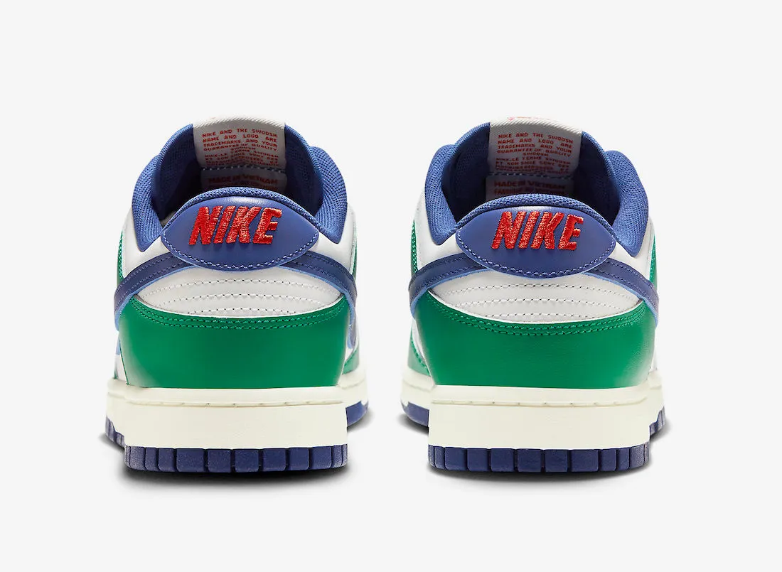 Nike SB Dunk Low Gorge Green Deep Royal Blue Sail FQ6849-141