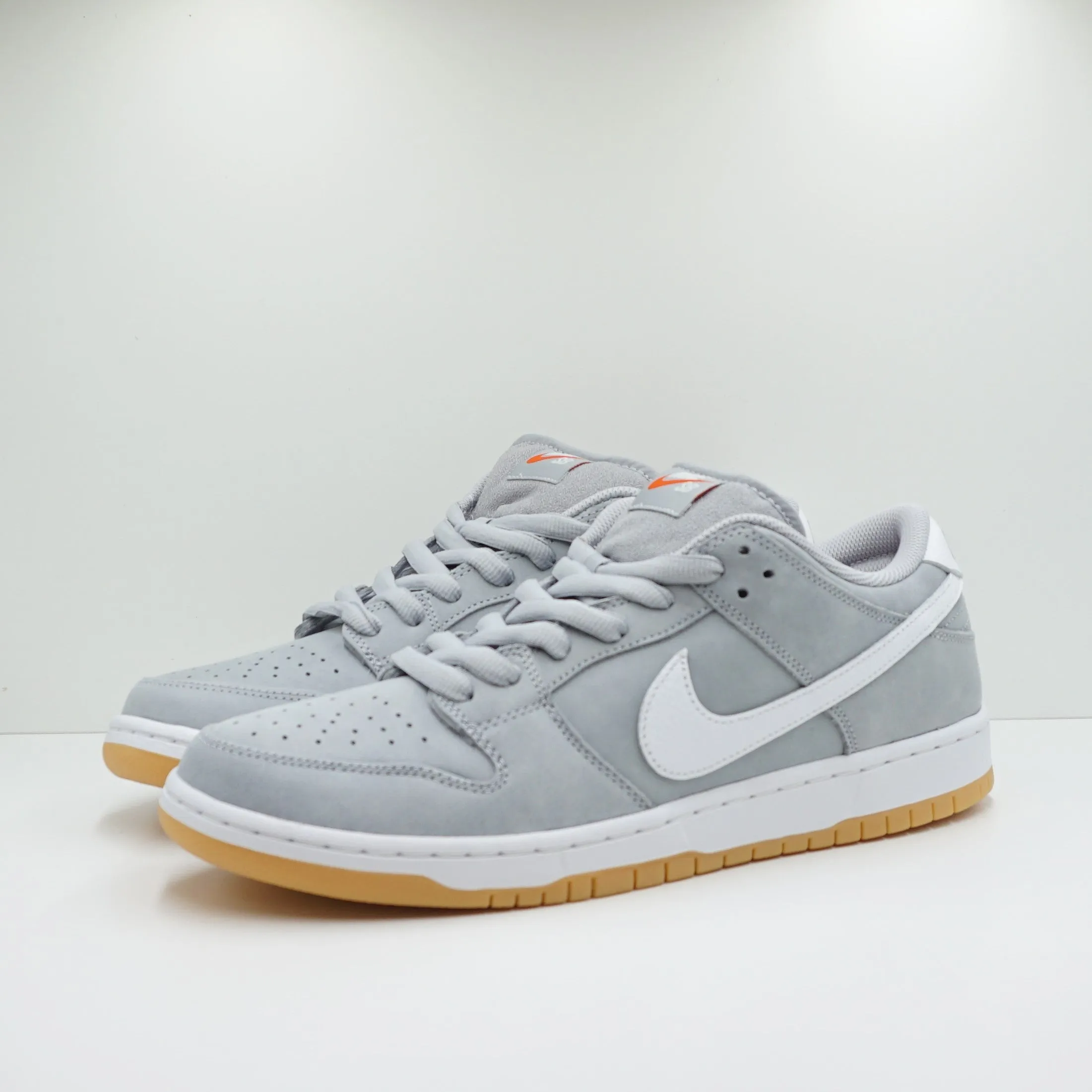 Nike SB Dunk Low Pro ISO Orange Label Wolf Grey Gum