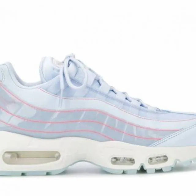 Nike wmns air max 95 se half blue sneakers 918413-400 us 7