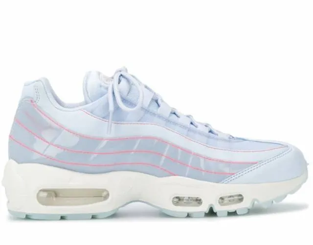 Nike wmns air max 95 se half blue sneakers 918413-400 us 7