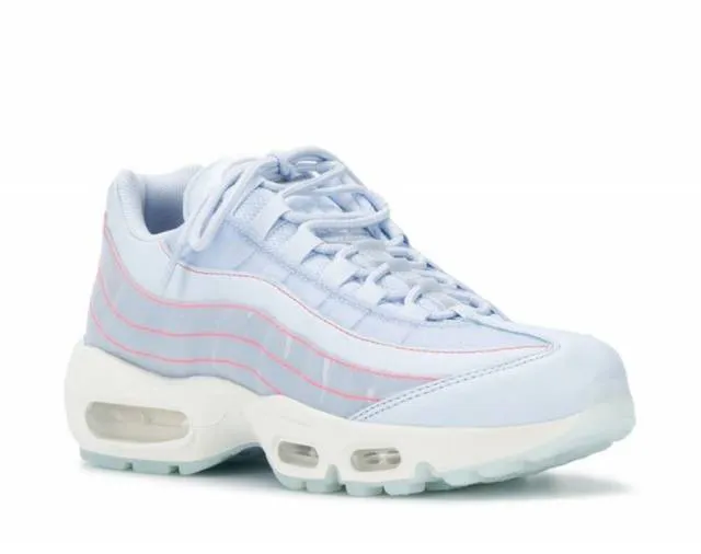 Nike wmns air max 95 se half blue sneakers 918413-400 us 7