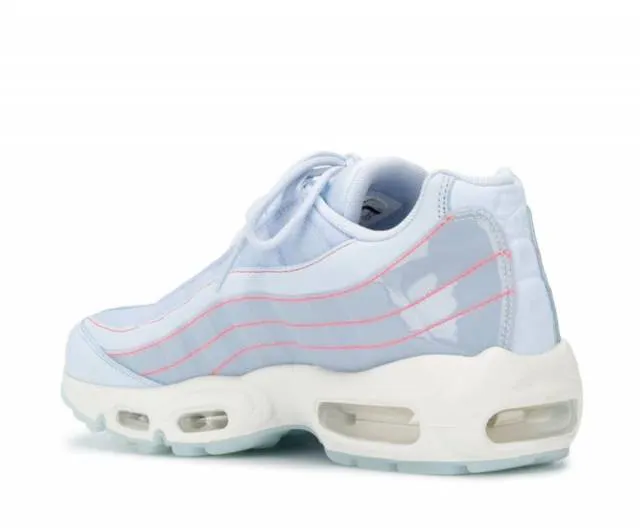 Nike wmns air max 95 se half blue sneakers 918413-400 us 7