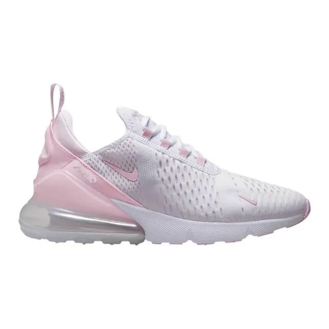 Nike women's air max 270 (white soft pink/ white/ pearl pink/ football grey/ medium soft pink) sizes