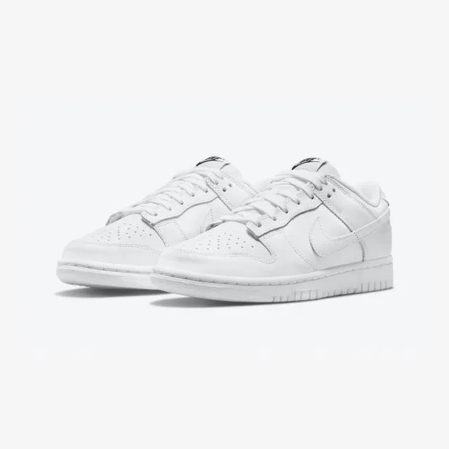 Nike women's dunk low (triple white/ white/ white/ white) sizes 6-10 dd1503-109