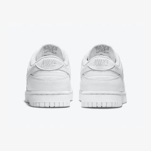 Nike women's dunk low (triple white/ white/ white/ white) sizes 6-10 dd1503-109