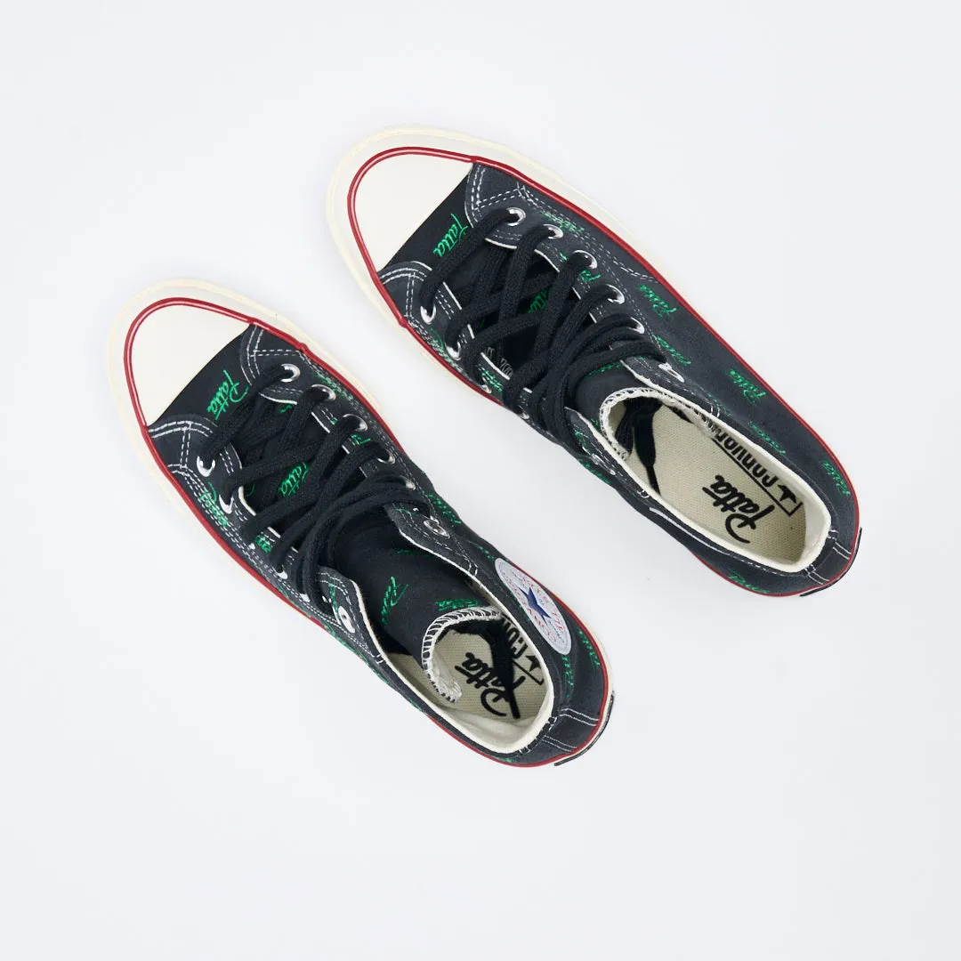 Patta x Converse - Chuck 70 Hi (Black/Jolly Green)