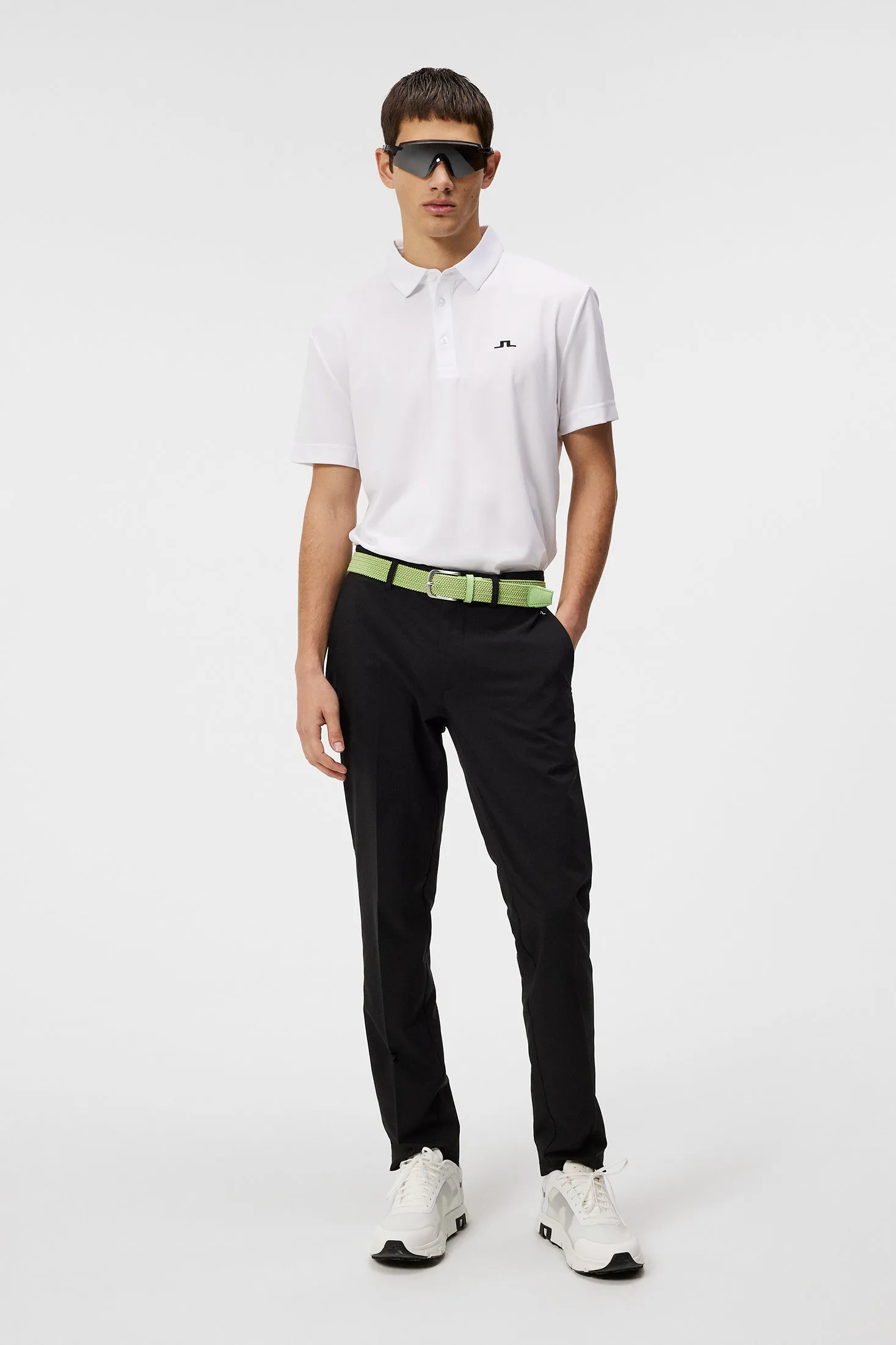 Peat Regular Fit Polo / White