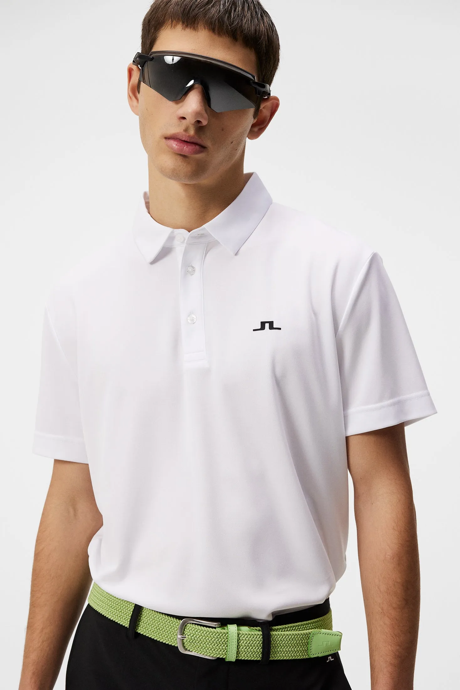 Peat Regular Fit Polo / White