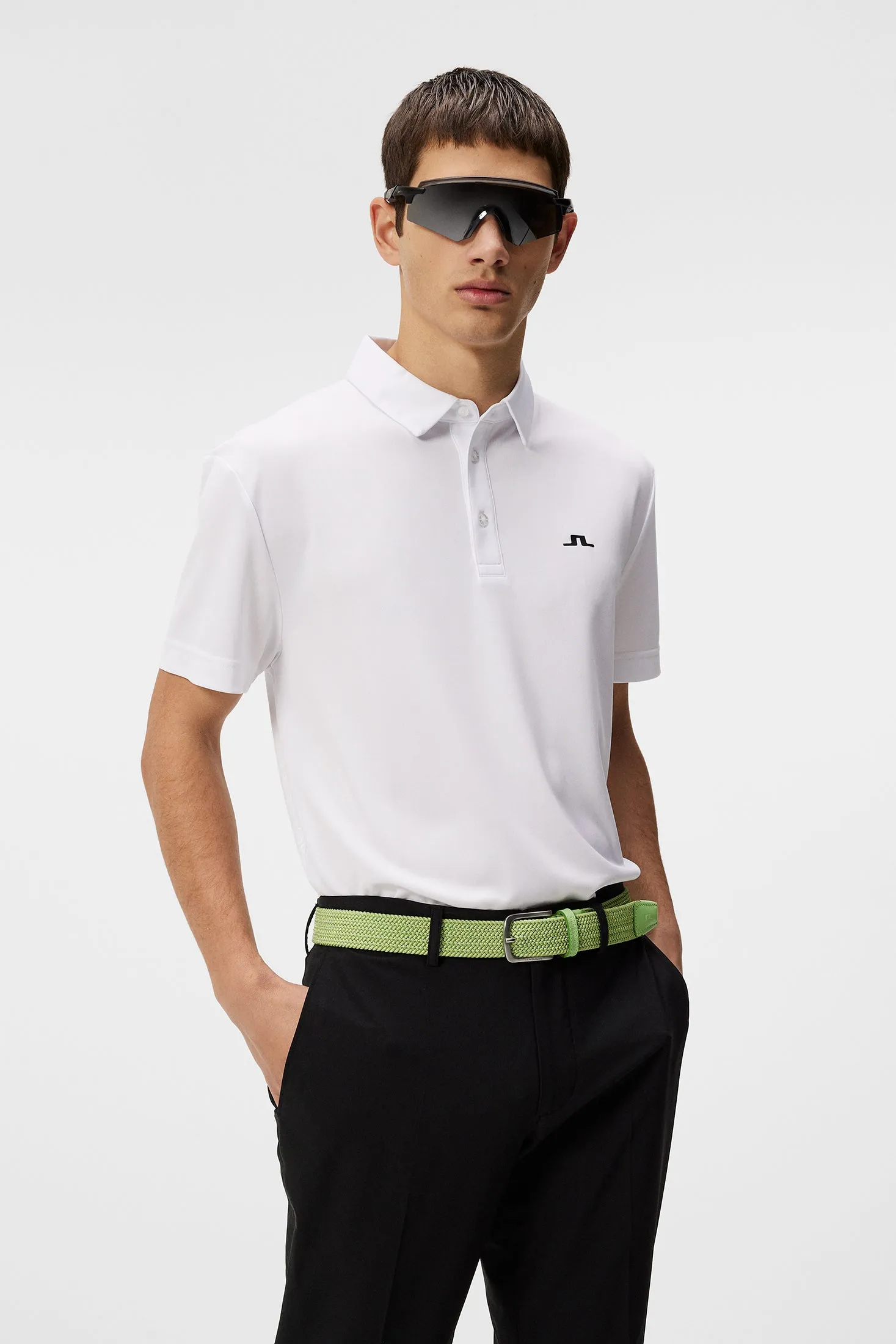 Peat Regular Fit Polo / White