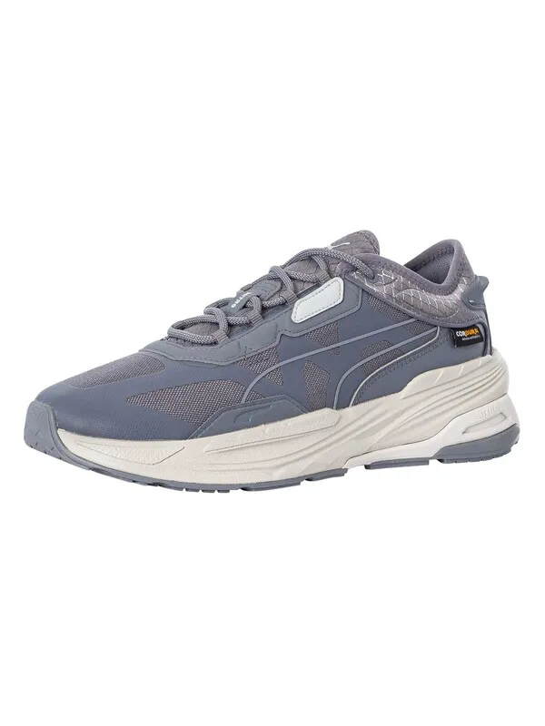 Puma Extent Nitro Cordura Trainers - Grey Tile/Glacial Grey